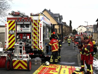 Brand Hergolshausen. Foto: Tim Mützel