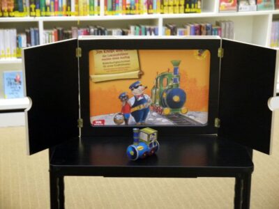 Kamishibai Event in der Stadtbücherei im Ebracher Hof. Foto von Michael Dietz