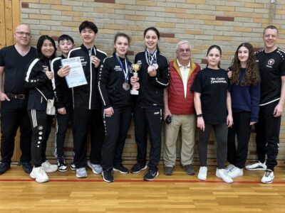 Kevin Streit, Helena und Hanna Rostiahai holen Vizemeistertitel, Anastasia Just wird Fünfte