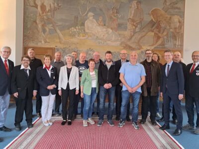 Im Bild: Blutspenderinnen und Blutspender der Stadt Schweinfurt Foto: Stadt Schweinfurt, Marina Euler