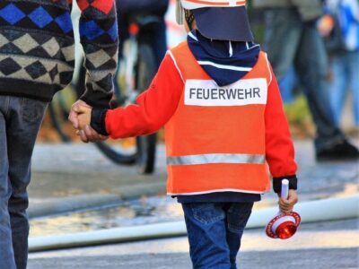 Feuerwehr Kind