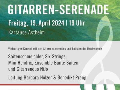 Gitarren-Serenade April in Volkach 2024