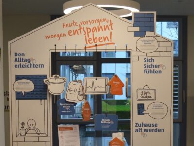 Neben der Wohnberatung am Landratsamt gibt es für Bürgerinnen und Bürger in ganz Unterfranken auch Beratungsangebote des Projektes „DeinHaus 4.0 Unterfranken“. Foto: Melina Bosbach/LRASW