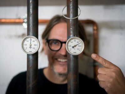 Carsten Herbert, bekannt als „Energiesparkommissar“ macht am Freitag, 18.10.2024, Station in der ILE Mainschleife Plus. Foto: © All Entertainment GmbH