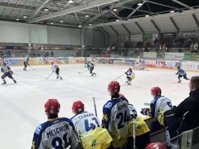 Am Ende ging das Spiel an die effizienten Gastgeber, die mit dem 4:1 Sieg die Punkte in der Hallertau behielten. Foto: MD