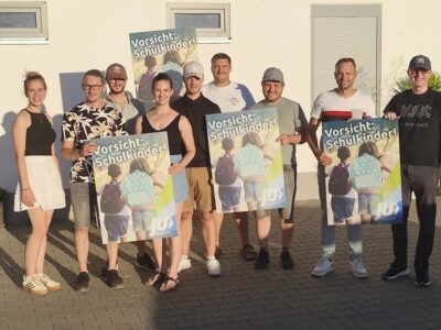 Foto: Vanessa Schmidt; v.l.n.r.: Cornelia Neubauer, Sven Zitterbart, Moritz Hutter, Vanessa Schmidt, Niklas Uehlein, Michael Götz, Maximilian Markert, Thomas Siepak, Christian Hofmann