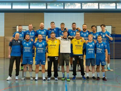 Es spielten: Lukas Fiedler (TW), Nevio Pfeuffer (TW), Matteo Nanke, Simon Menzel (10), Jan Scholich, Christian Völker (2), Christian Fey (4), Felix Landgraf (3), Cornelius Bitsch (5), Luis Vollert (2), Sören Bernt (3), Moritz Moder (4), Lucas Jörgensen. Foto: MHV