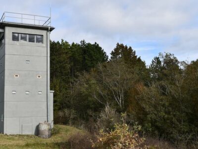 Im Rahmen der Sanierung wurde der Turm umfassend gereinigt und beräumt und das Dach sowie die Fassade wurden instandgesetzt. / Foto: Lea Hohmann
