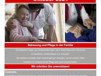 Plakat Pflegende Angehörige 2024