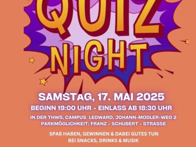 Neue Benefizveranstaltung des Zonta Clubs Bad Kissingen-Schweinfurt in der THWS am 17. Mai 2025 – Erlös kommt lokalen Projekten zugute – Es gibt noch Eintrittskarten!