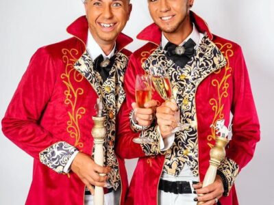 Zwei Prinzen übernehmen die Regentschaft. Prinz Frank I. und Prinz Thorsten I.. Foto: Privat