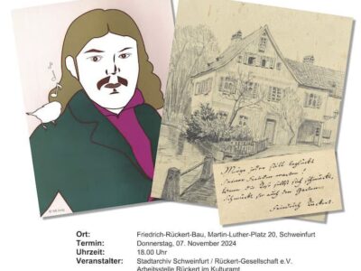 Vortragsankündigung Lesung mit Hultenreich