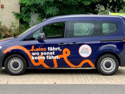 Callheinz ist künftig auch in Hofheim, Bundorf und Ermershausen unterwegs. Foto: Karin Graf/ Landratsamt Haßberge